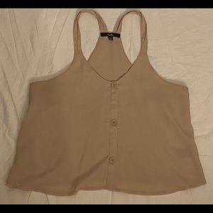 Buttoned tank top